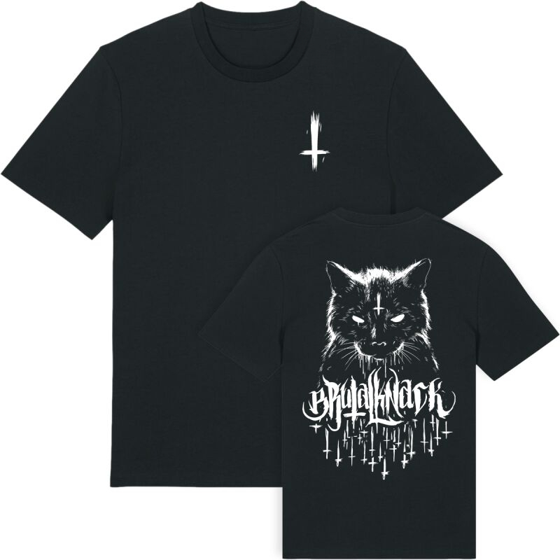 Streetwear Brand From China - Koszulka z grafiką: Kot z Piekła,