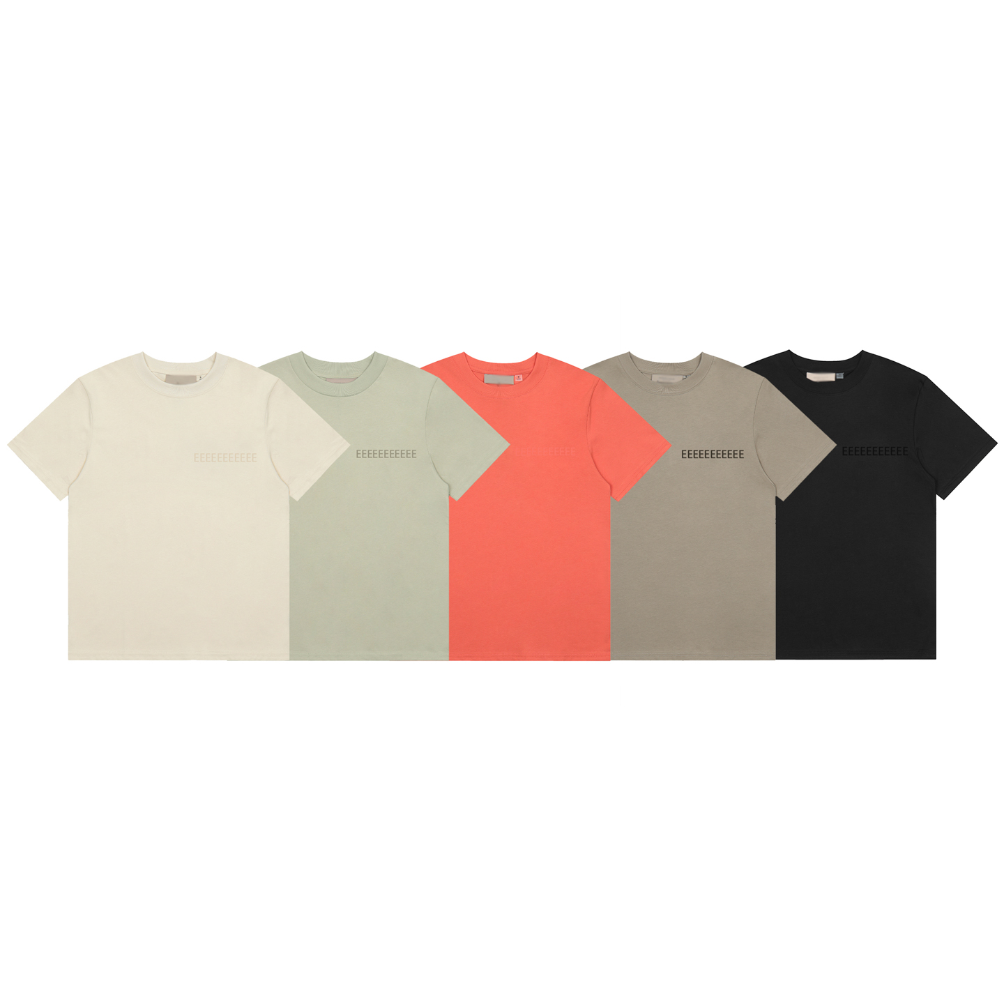 Fear Of God Essential - Zestaw klasycznych koszulek męskich 23Ss, luksusowy