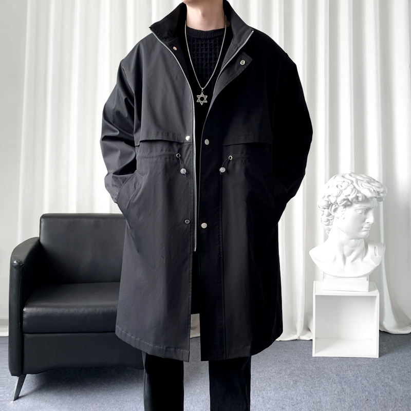 Streetwear Brand China - Trencz Brand New Trencz Koreański Moda
