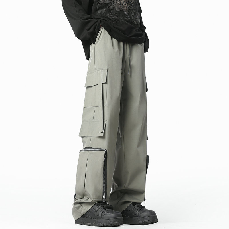 Streetwear Brand China - Męskie spodnie cargo, luźne joggery, spodnie