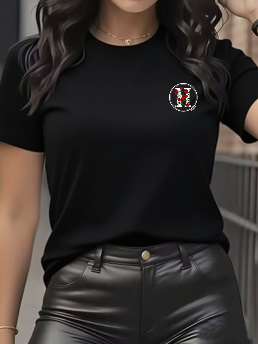 Damska koszulka T-shirt, moda  – Streetwear Brand Top recenzja i cena