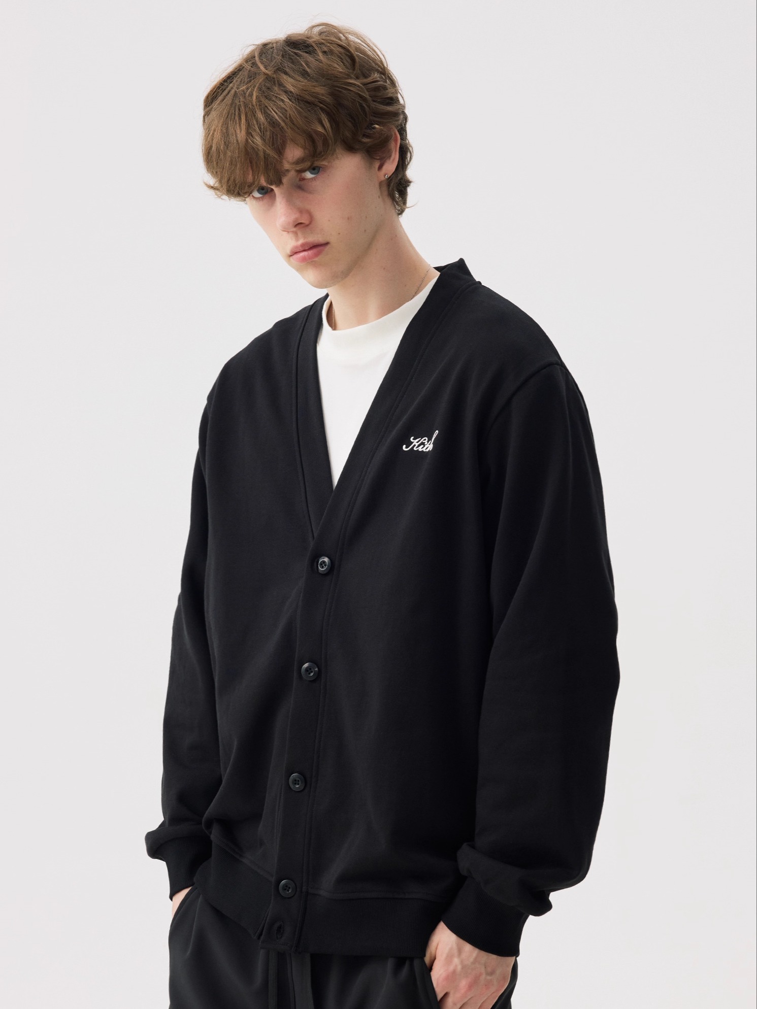Kardigan dziergany KITH z guzi – Kith Sweater Knit recenzja i cena