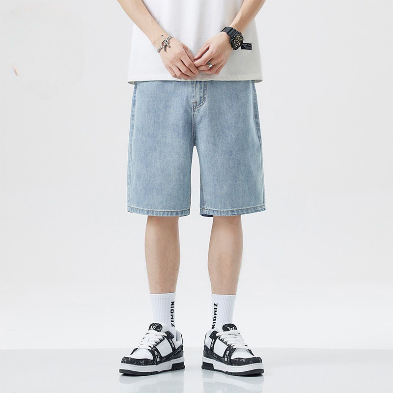 Letnie męskie jeansowe szorty  – Fear Of God Essential recenzja i cena