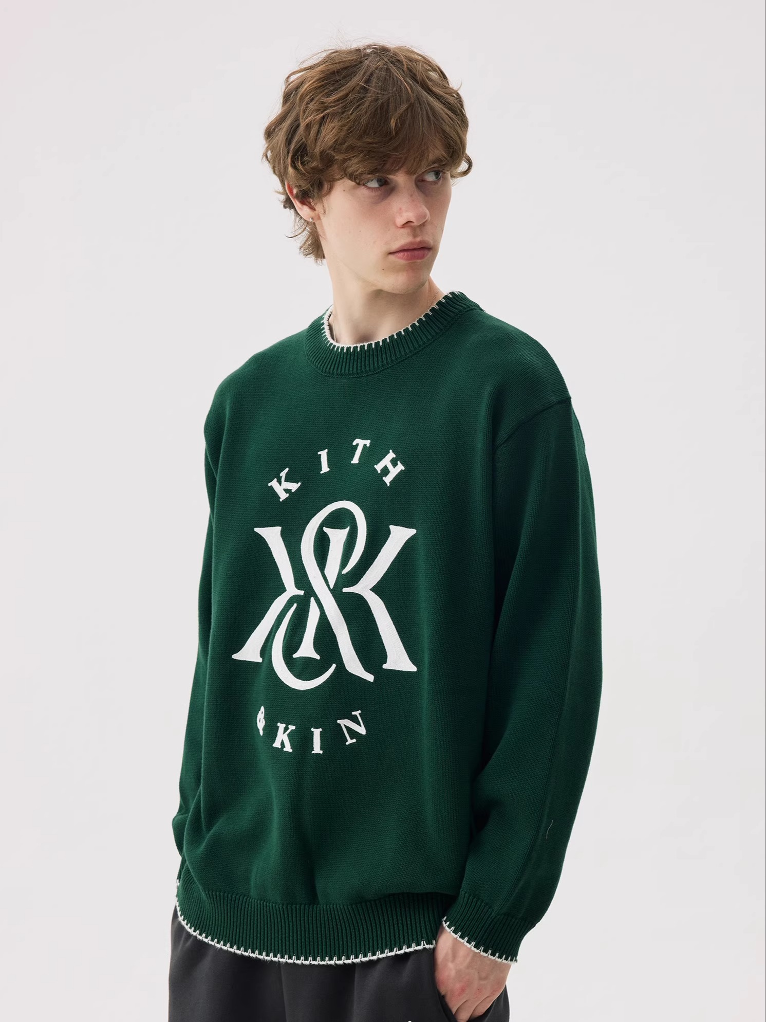 Kith Sweter zimowy w stylu ame – Kith Sweater Knit recenzja i cena