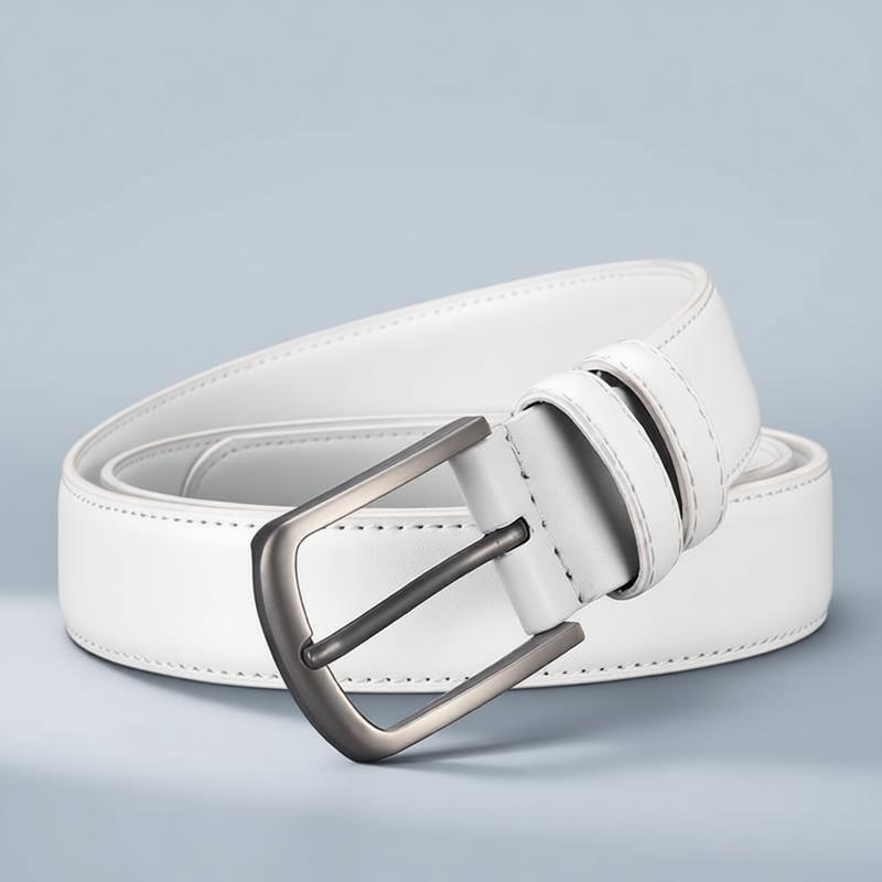 Męski pasek wizytowy, jednolit – Off White Belt recenzja i cena