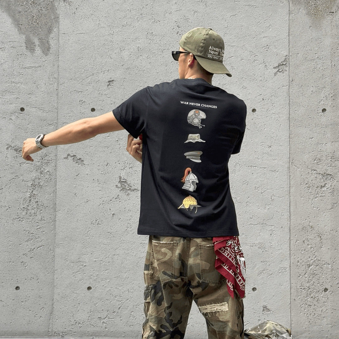 Koszulka męska z krótkim rękaw – Streetwear Brand Top recenzja i cena