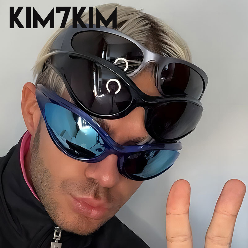 Modne prostokątne okulary prze – Streetwear Brand With Eye recenzja i cena