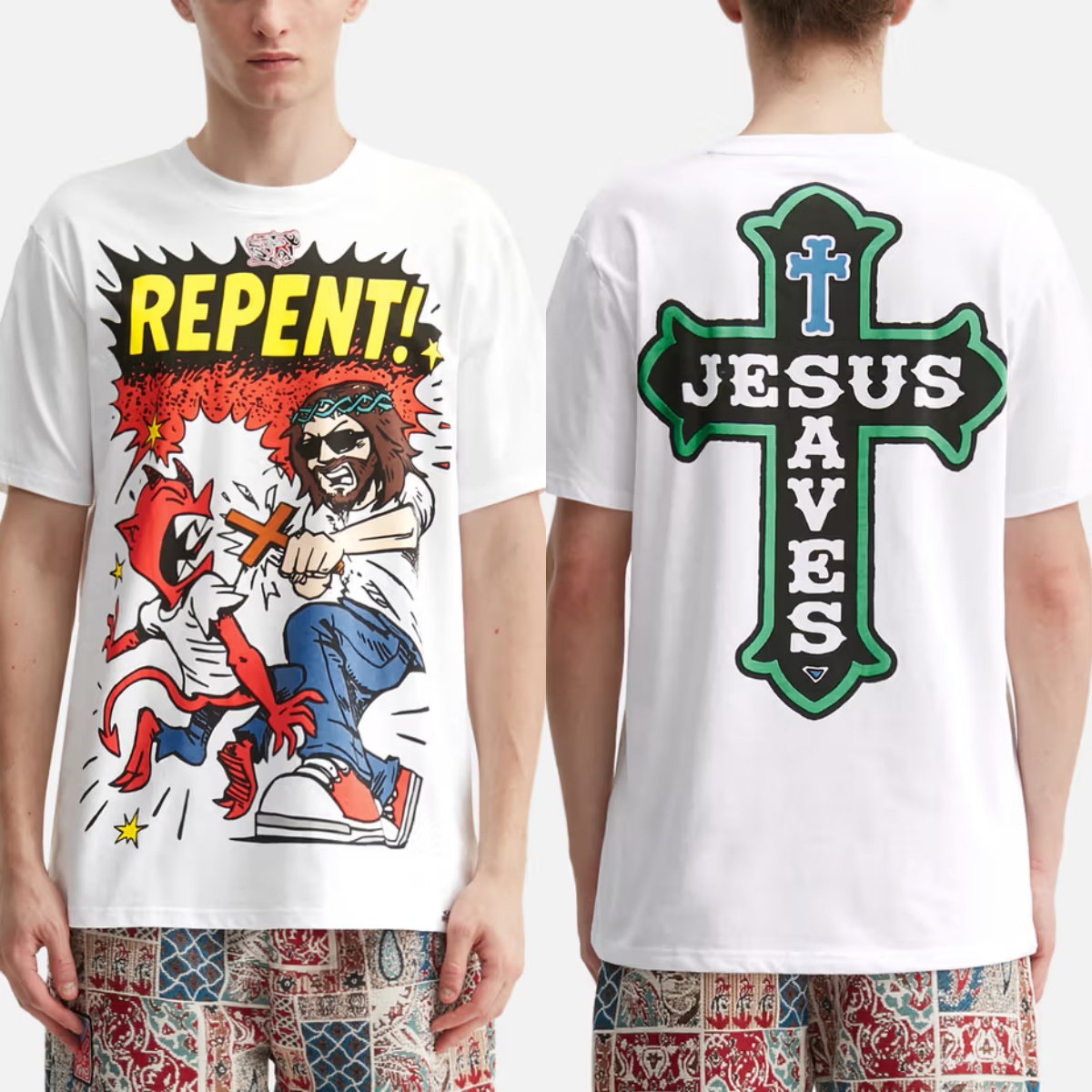 Koszulka Jesus Repent Paris Hi – Streetwear Brand In Paris recenzja i cena