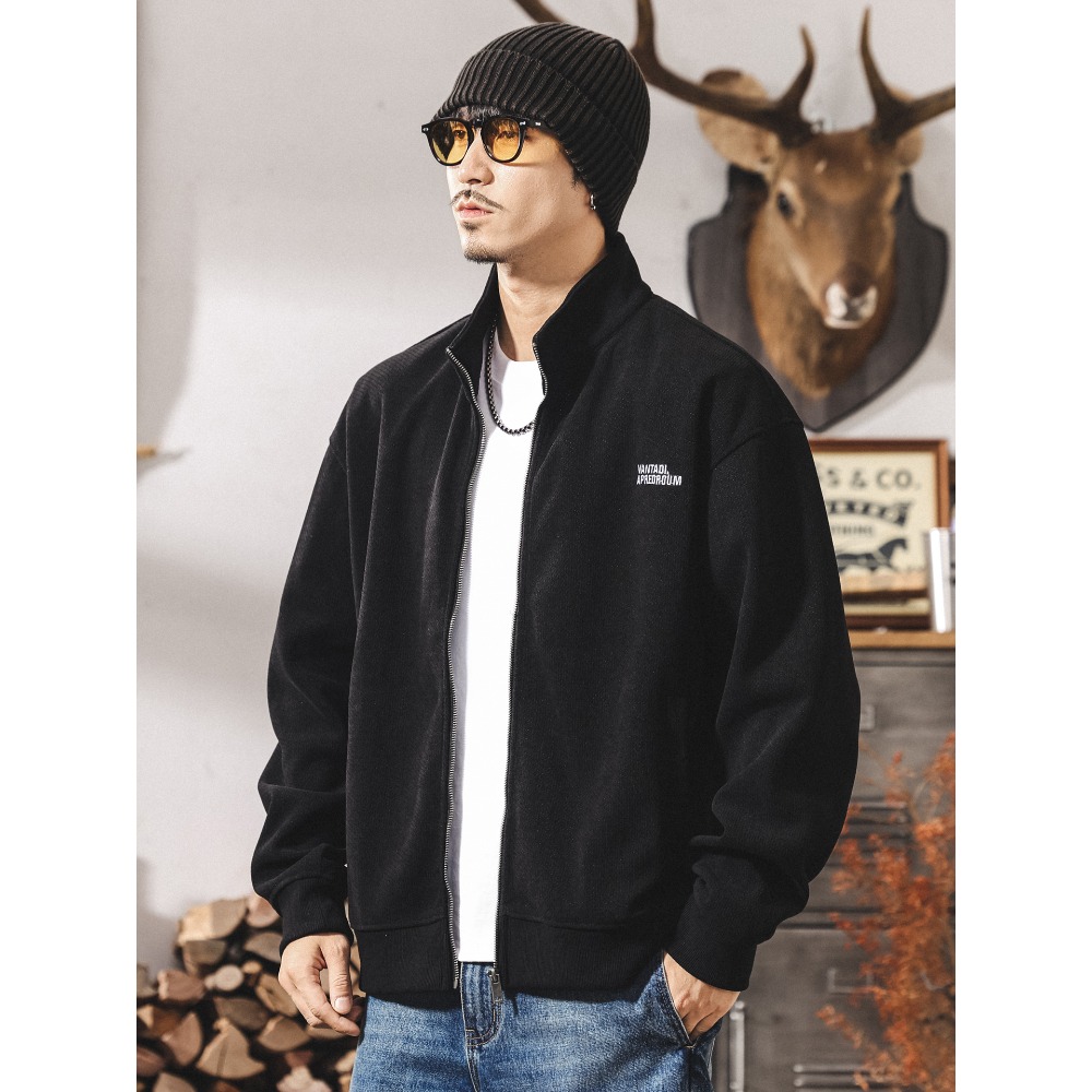 Nowa luźna, dzianinowa kurtka  – Streetwear Brand From China recenzja i cena