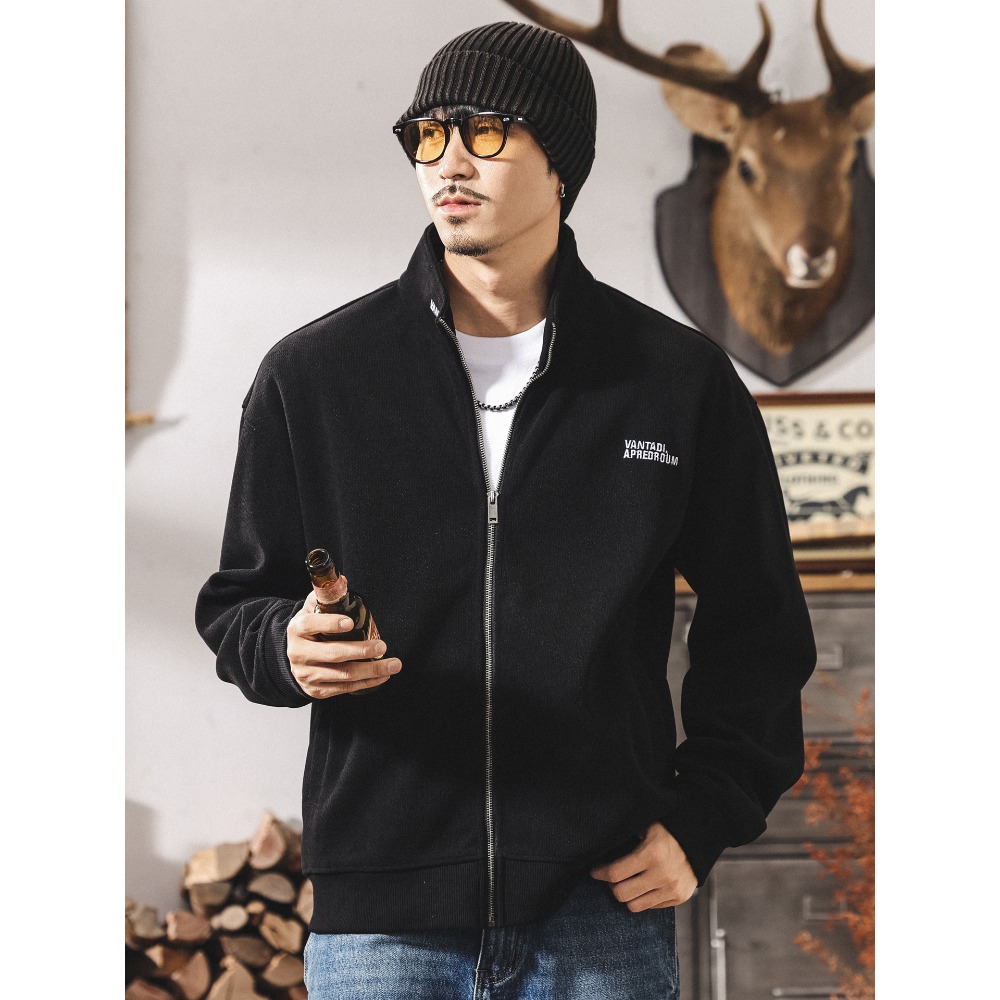 Nowa luźna, dzianinowa kurtka  – Streetwear Brand From China recenzja i cena