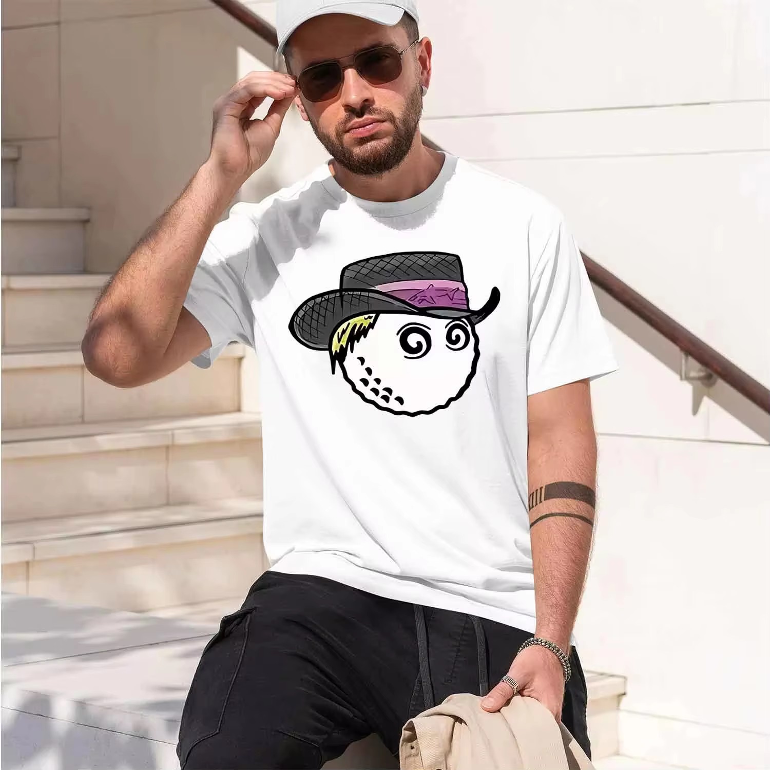 Unisexowa modna koszulka z nad – Streetwear Brand From China recenzja i cena