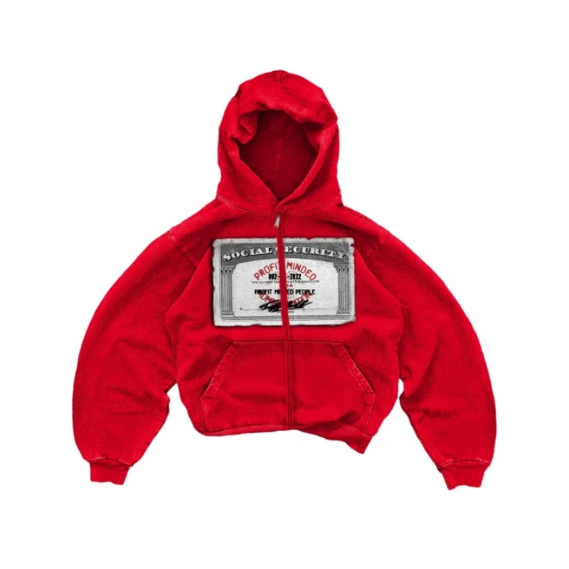 Czerwona bluza z kapturem z na – Fear Of God Essential recenzja i cena